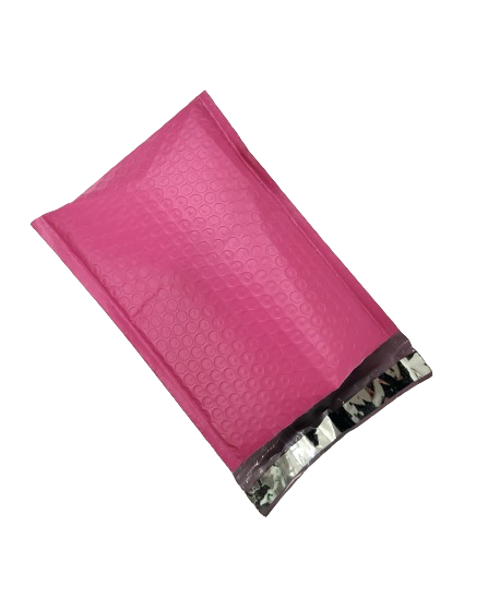 Hot Pink bubble mailers